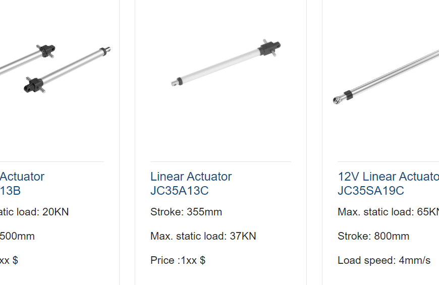 Electric Linear Actuators