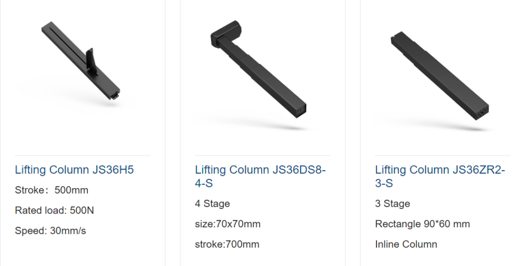 Lifting Column Actuators