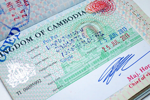 Cambodian Visa for Germans & Russians