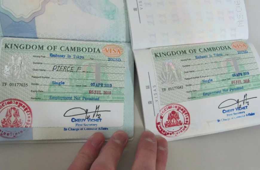 Cambodia Visa for Angolan